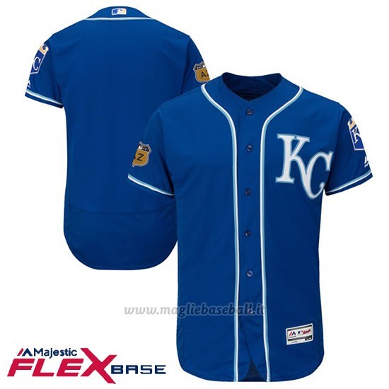 Maglia Baseball Uomo Kansas City Royals 2017 Allenamento Primaverile Flex Base